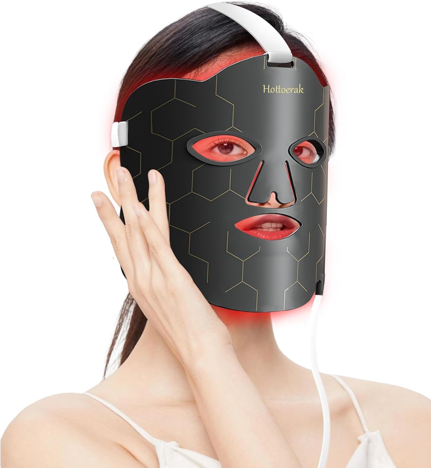 Red Light Therapy for Face, Portable and Soft LED Face Light Therapy Suitable for Home or Travel