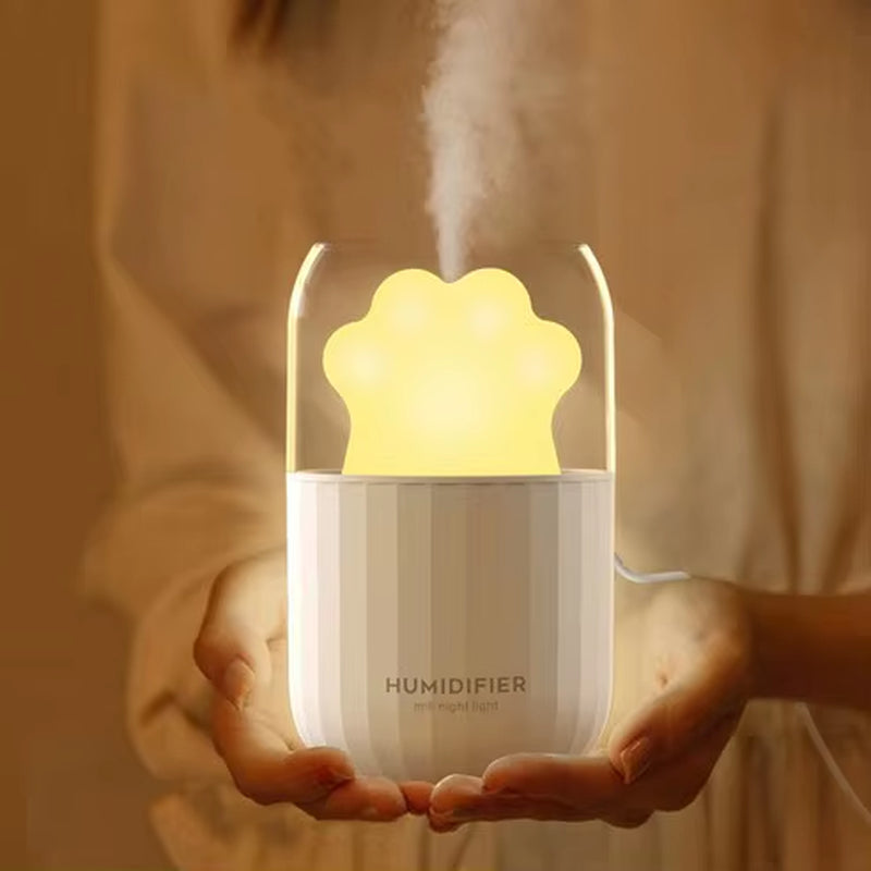 Mini Cat Claw Humidifier | Emotional Light | Improve Breathing and Sleep | Health Air Purifier