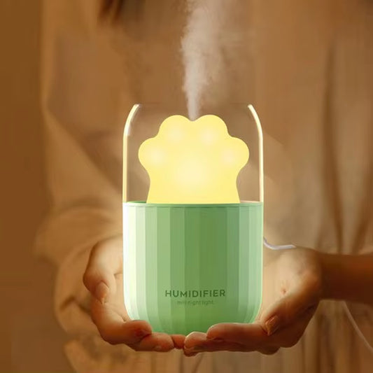 Mini Cat Claw Humidifier | Emotional Light | Improve Breathing and Sleep | Health Air Purifier