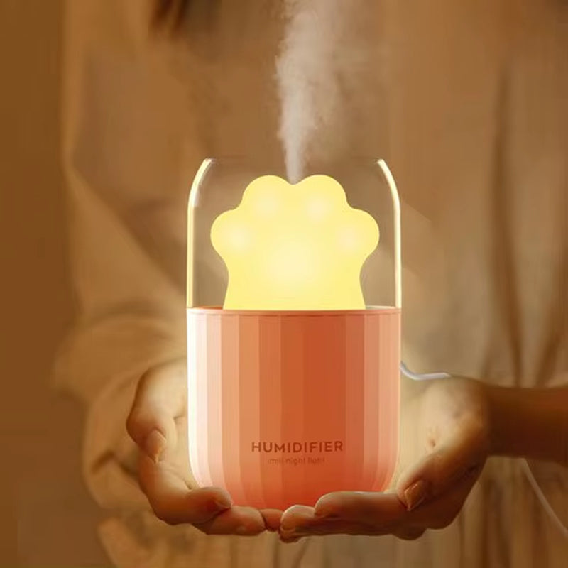 Mini Cat Claw Humidifier | Emotional Light | Improve Breathing and Sleep | Health Air Purifier